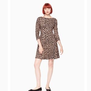 Kate Spade leopard dress